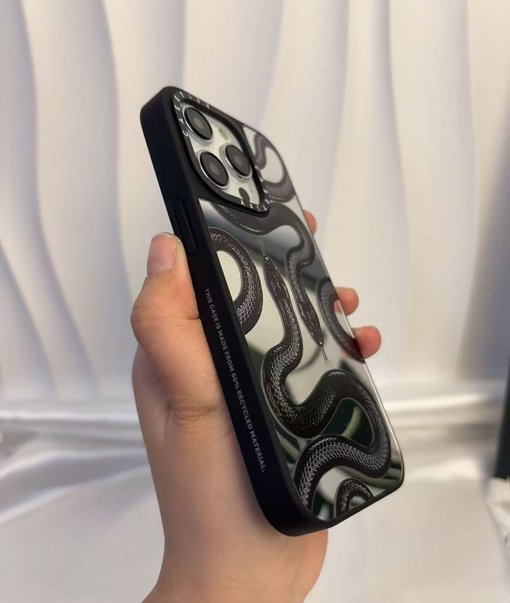 [ของแท้ 100%]CASETiFY x Black Snake Case เคสมือถือ ฝาครอบมือถือ iPhone ...