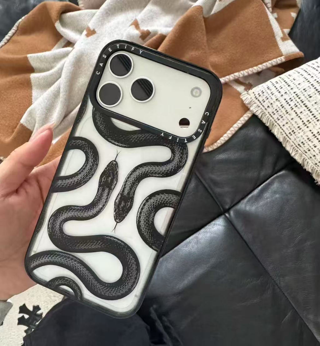 [ของแท้ 100%]CASETiFY x Black Snake Case เคสมือถือ ฝาครอบมือถือ iPhone ...