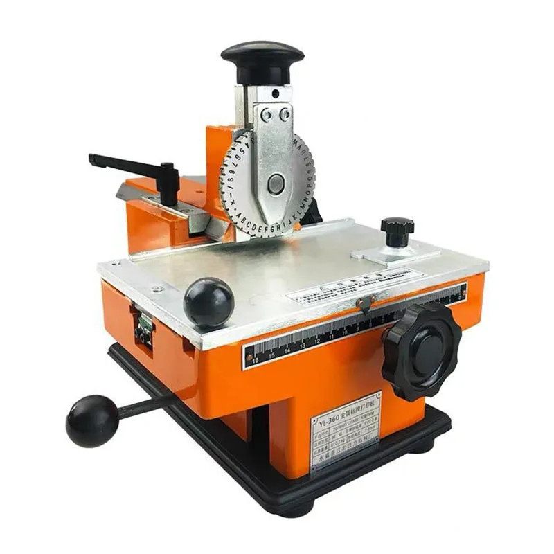 Semi-automatic Engraving Machine, Steel and Aluminum Alloy Nameplate ...