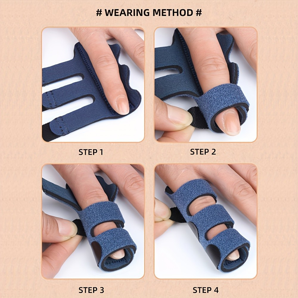 Medical Finger Fixing Splint Sheath ปรับแผ่นอลูมิเนียมรองรับเดี่ยวเข็ม ...