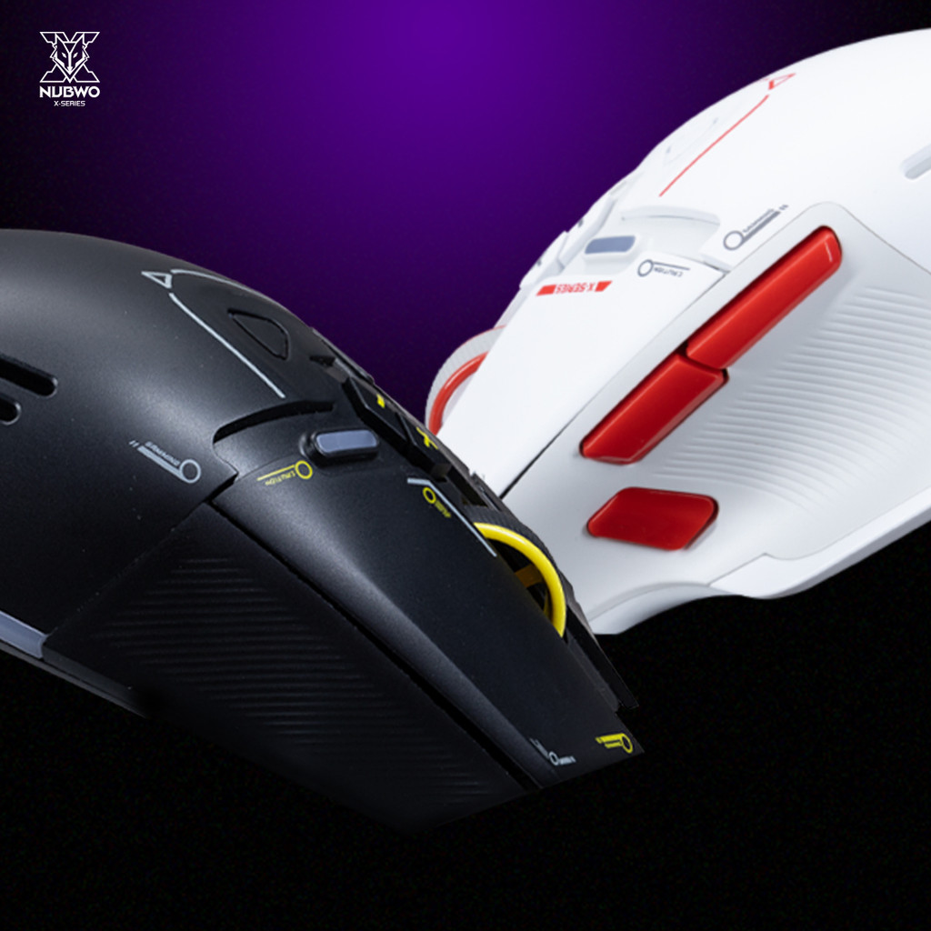 [ประกัน 1 ปี] NUBWO Gaming Mouse X210 VORTEX Tri-Mode 2.4G/Bluetooth ...