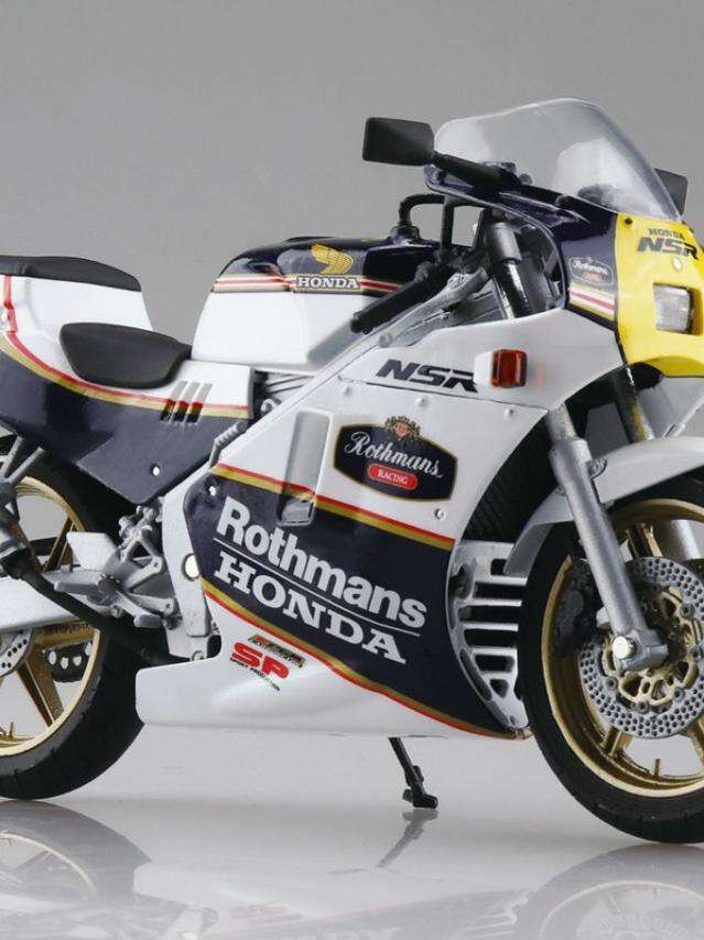 ชิงเต่า 1: 12 Honda Honda NSR 250R SP Rothmans MC18 รถจักรยานยนต์รุ่น ...
