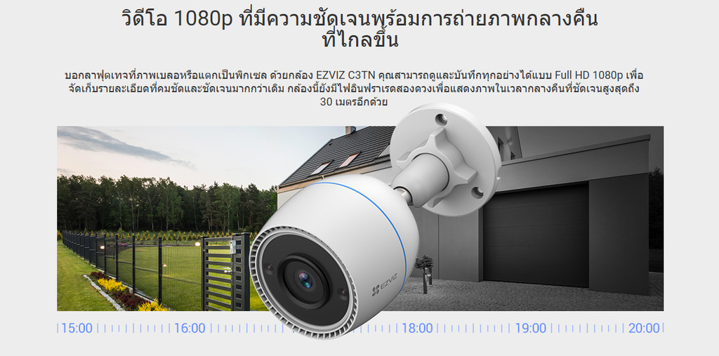 🛵มีส่งด่วน💨 EZVIZ C3TN OUTPRO / H3 5MP / C3TN 2MP WI-FI CAMERA กล้อง ...