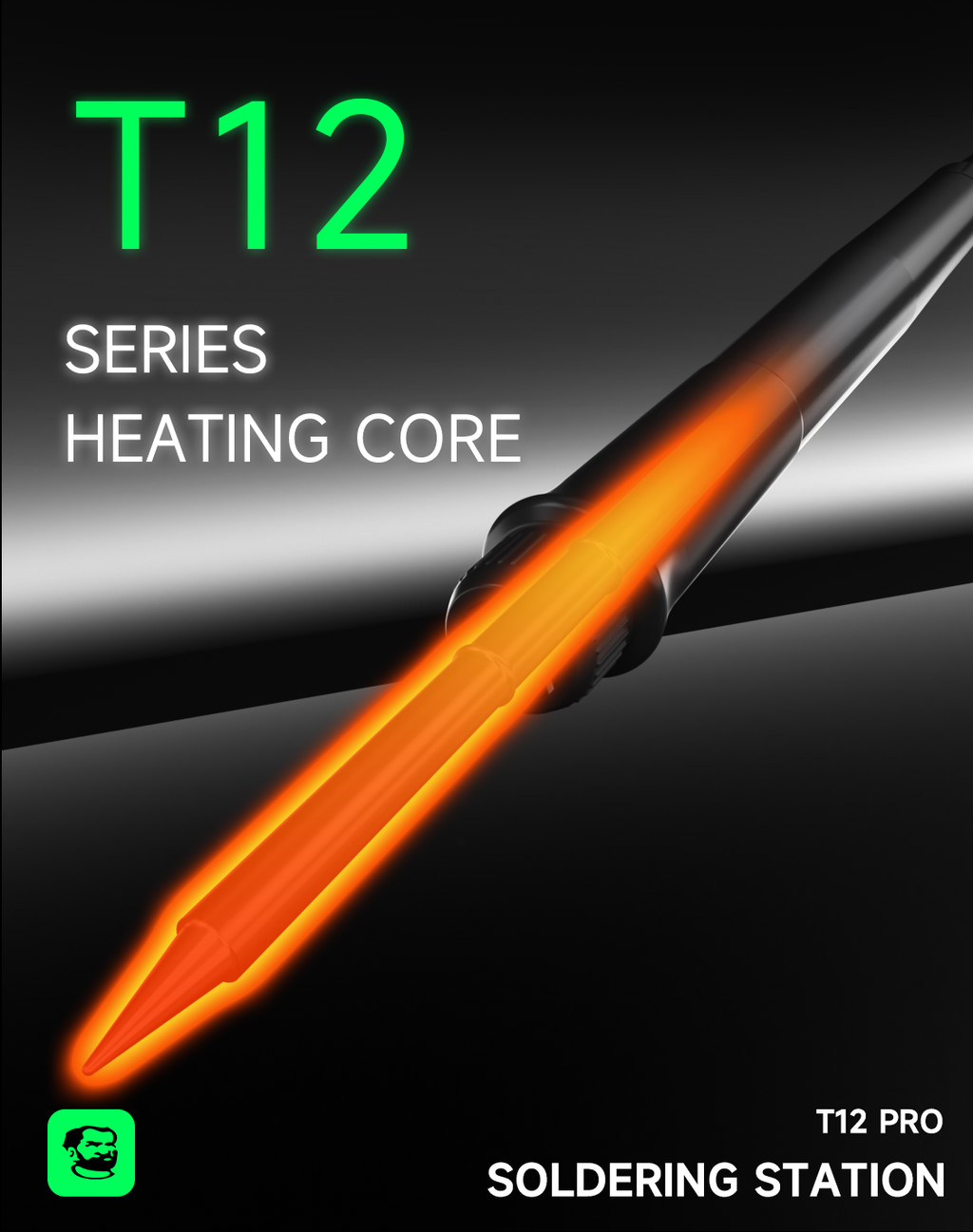 MECHANIC T12 PRO สถานีบัดกรีแบบพกพา 75W สมาร์ทอุณหภูมิควบคุม 2S ความ ...