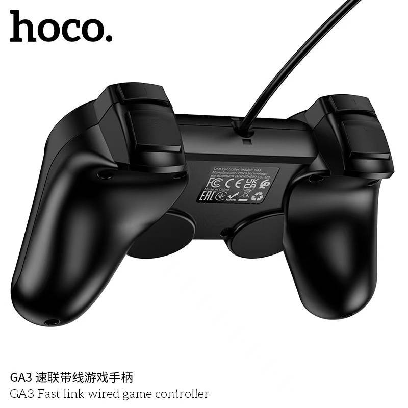 HOCO GA3 จอยเกม แบบเสียบสาย สำหรับ PC เกมส์ออฟไลน์ Wired gaming ...