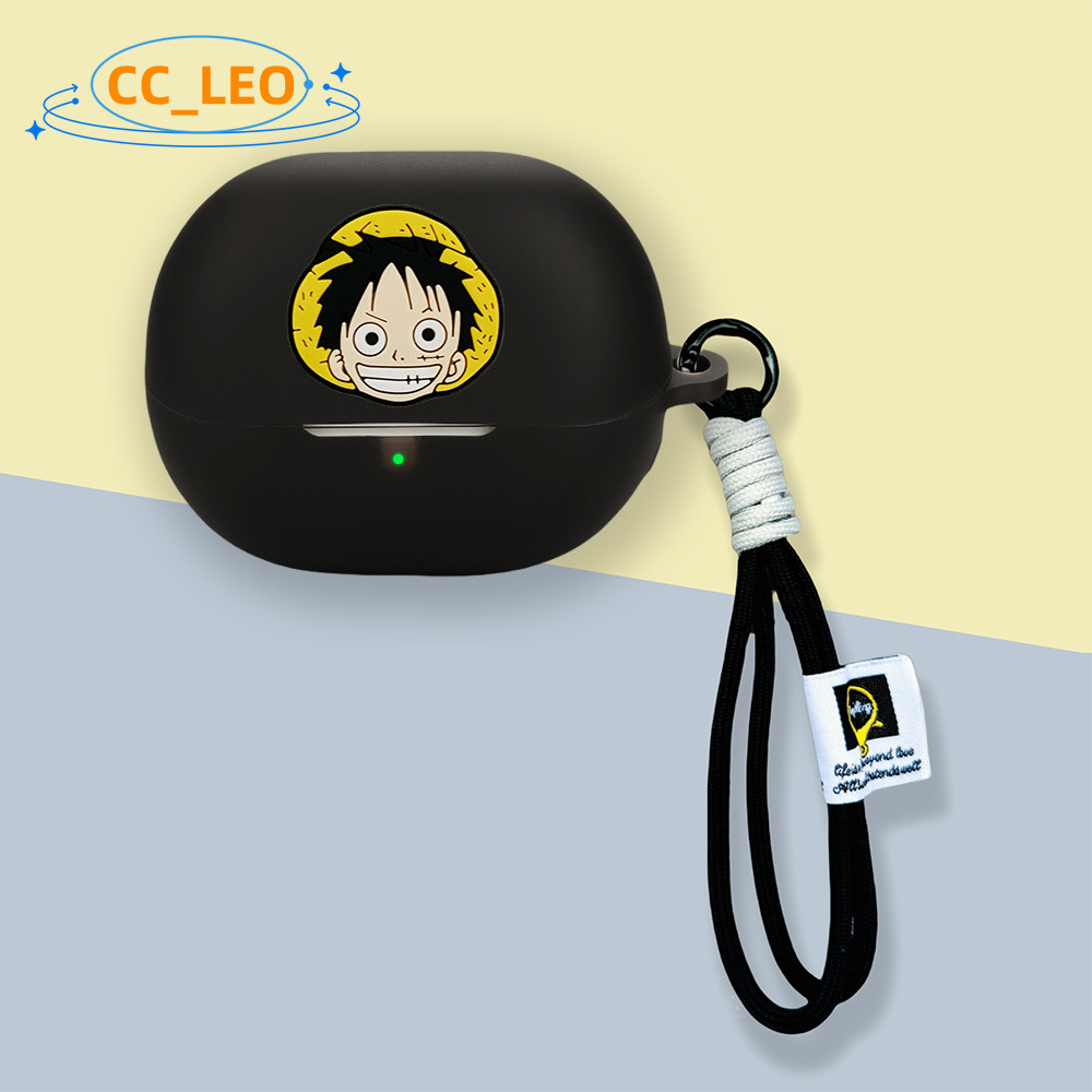 for Baseus BP1 Pro Case Cute Lanyard Pendant Cartoon Shiba Inu Piggy ...