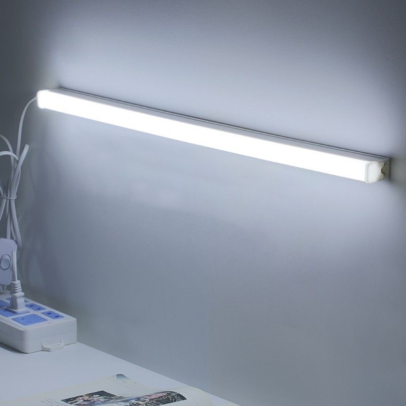 แถบไฟ LED T5 หลอดไฟ โคมไฟแม่เหล็ก ติดกำแพง ติดผนังไร้สาย!โคมไฟอ่าน ...