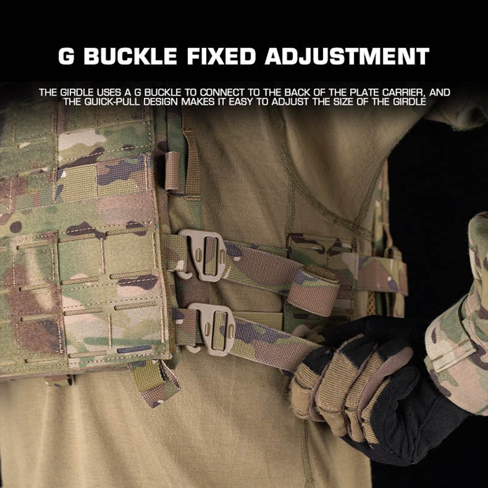 WOSPORT เสื้อกั๊กยุทธวิธี MOLLE Hook & loop ปรับ Breathable Quick ...