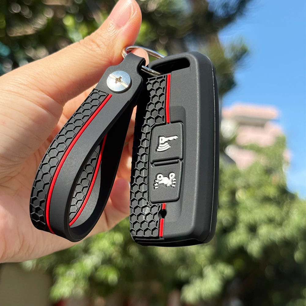 ซิลิโคนรถ Romote Key Holder พร้อมพวงกุญแจสําหรับ Honda XAV Sh PCX160 ...