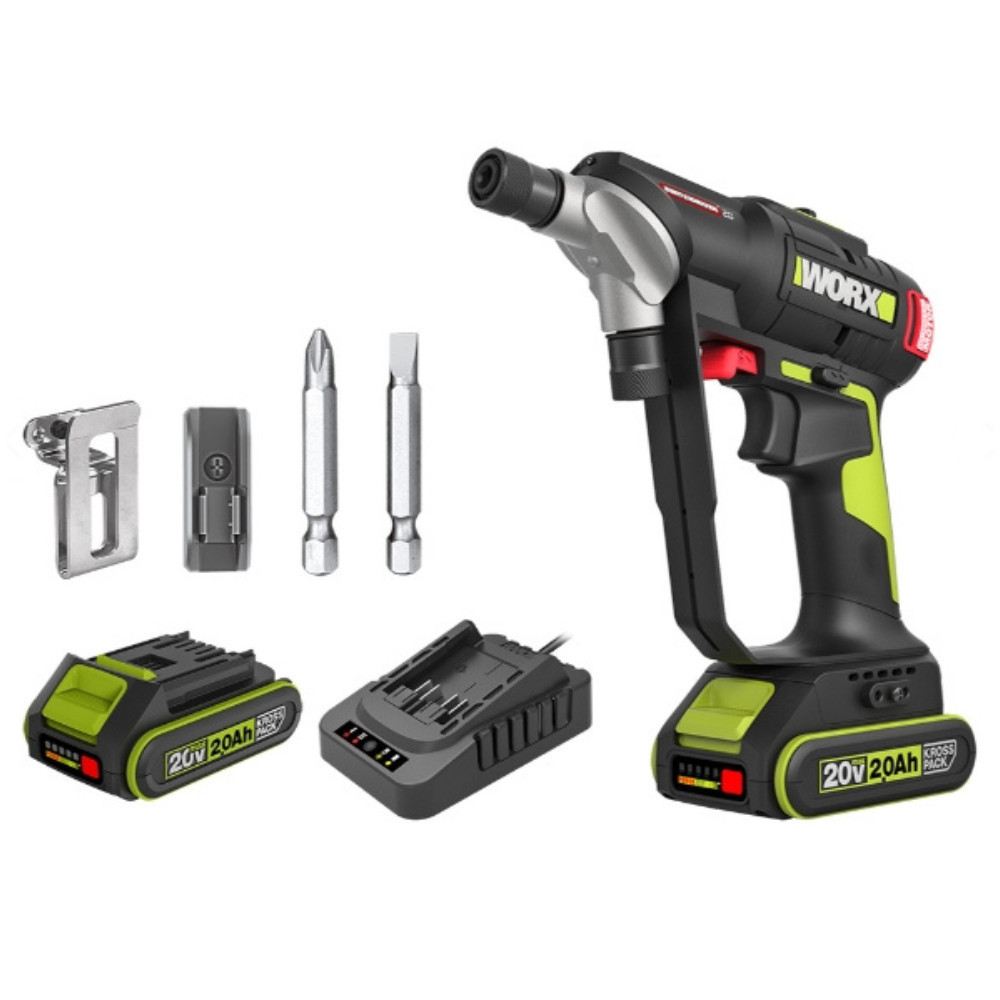 🛠️ส่วนลด WORX ไขควงไร้สายหัวสลับ 20V ชุดเซตพร้อมแบต 2.0 Ah | Shopee ...