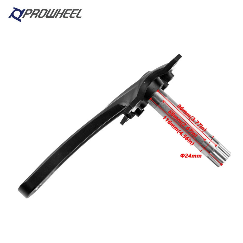 PROWHEEL Hollowtech จักรยาน Crankset 104BCD ขนาด 170/175 มม. สปีซ์ 32 ...