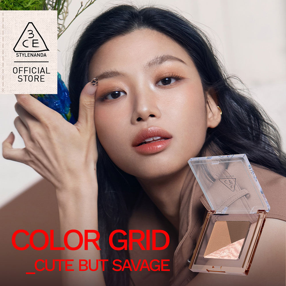 3CE Color Grid Eyeshadow 3.3g ทรีซีอี พาเลทอายแชโดว์ขนาดพกพา | Shopee ...