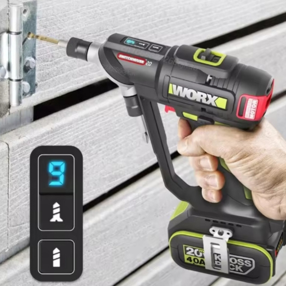 🛠️ส่วนลด WORX ไขควงไร้สายหัวสลับ 20V ชุดเซตพร้อมแบต 2.0 Ah | Shopee ...