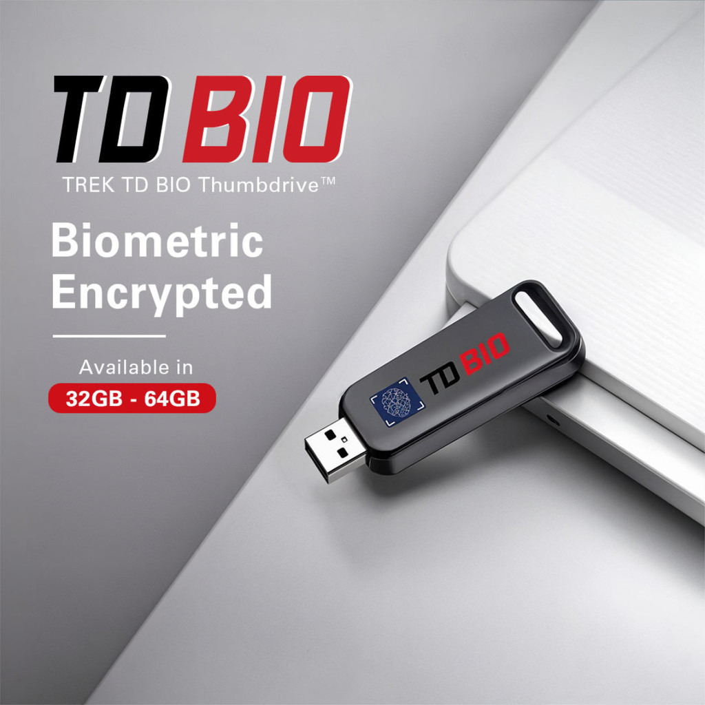 Trek Flash Drive (แฟลชไดร์ฟ) TD BIO 64GB USB3.2 Gen1 แฟลชไดร์ฟความ ...