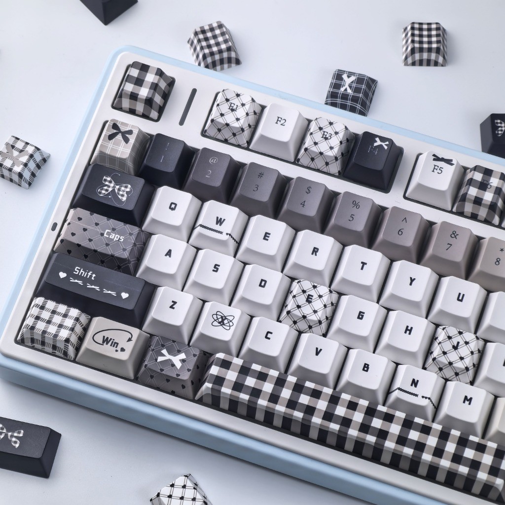 Out Of Control Keycaps 130 คีย์ PBT Cherry Profile ส่วนบุคคล Dye ...