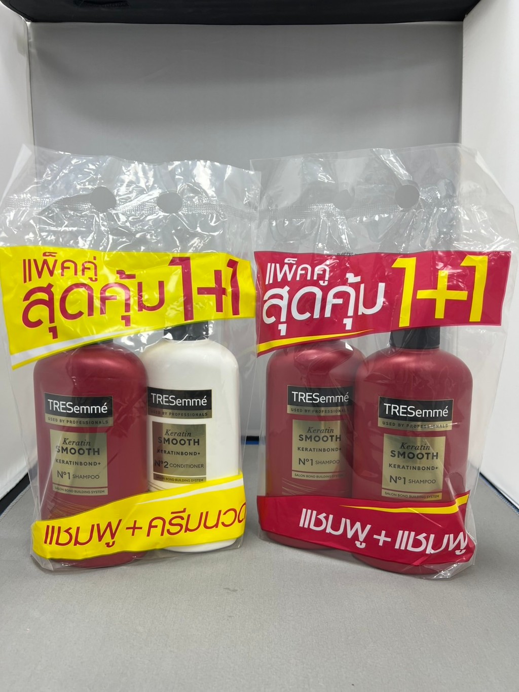 (แพ็คคู่1+1) เทรซาเม่สูตรเคราตินสมูท 370 มล. | Shopee Thailand