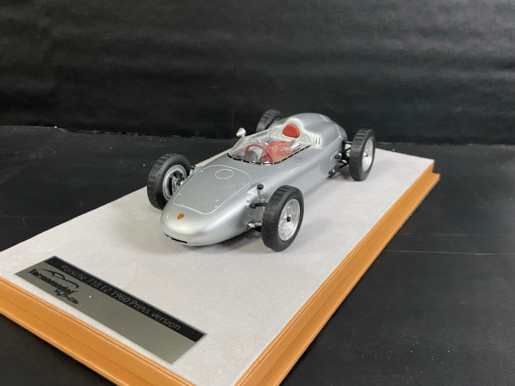 Tecnomodel 1:18 Stirling Moss Porsche 718 F2 #7 ganador B.A.R.C