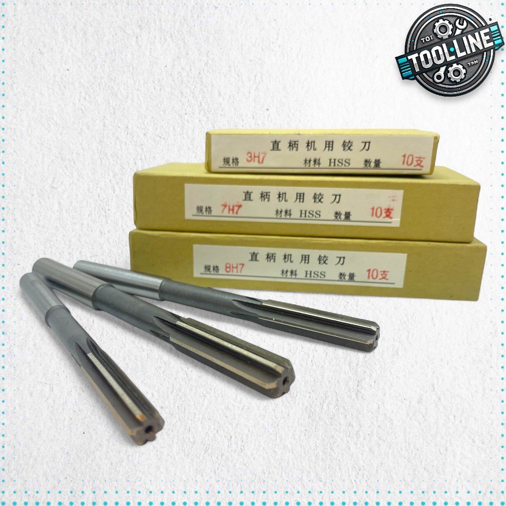 ดอกรีมเมอร์ ไฮสปีด ก้านตรง (Reamer HSS) สำหรับคว้านรู ให้ขนาดแม่นยำ ผิว ...