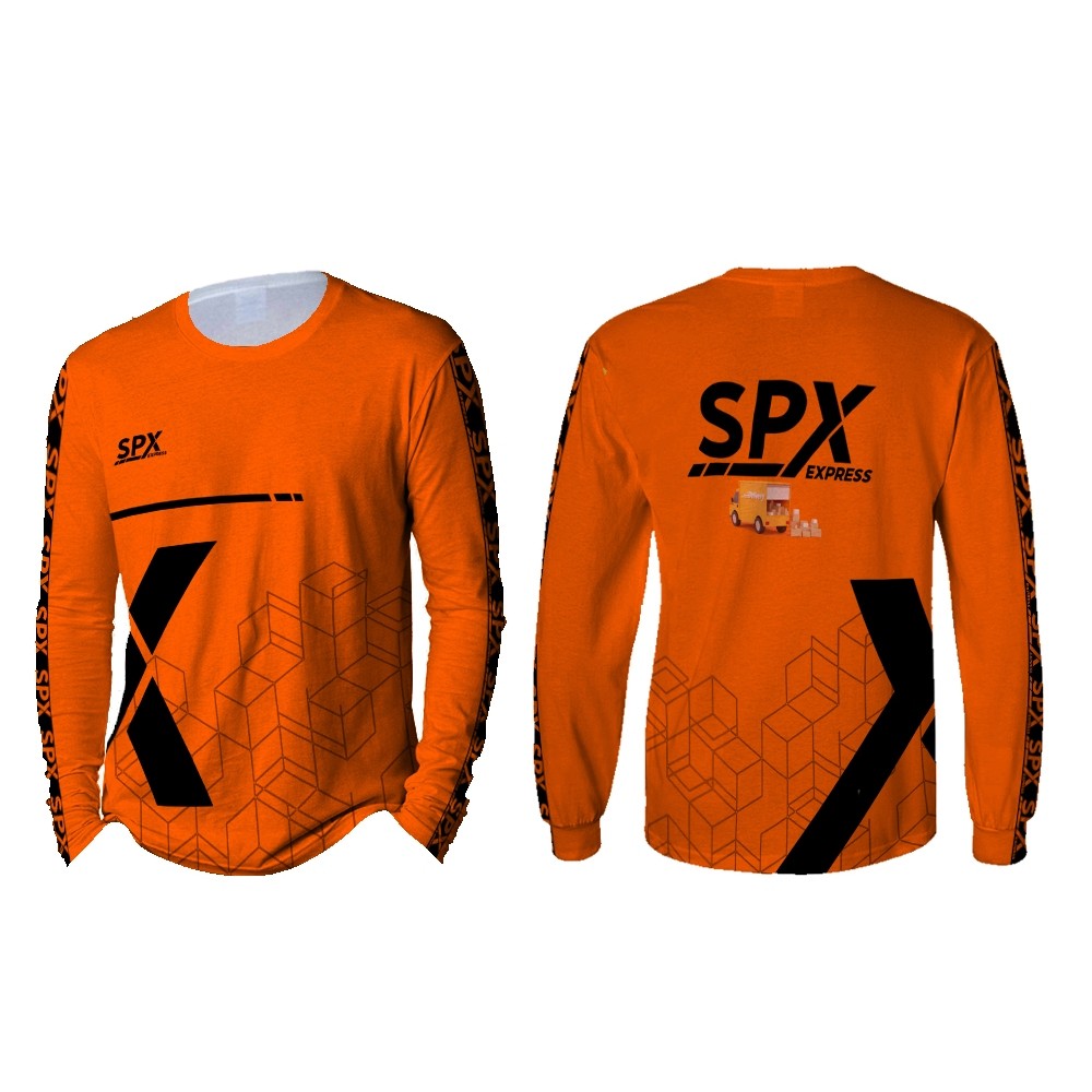 SPX EXPRESS PREMIUM LONG-SLEEVED JERSEY / COURIER DRIVER SHIRT แพ็คเกจ ...