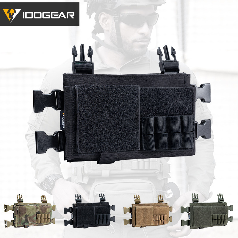 IDOGEAR แผงด้านหน้าสำหรับ FCSK FCPC MK3/MK4 Chest Rig สีเร้นเจอร์กรีน ...