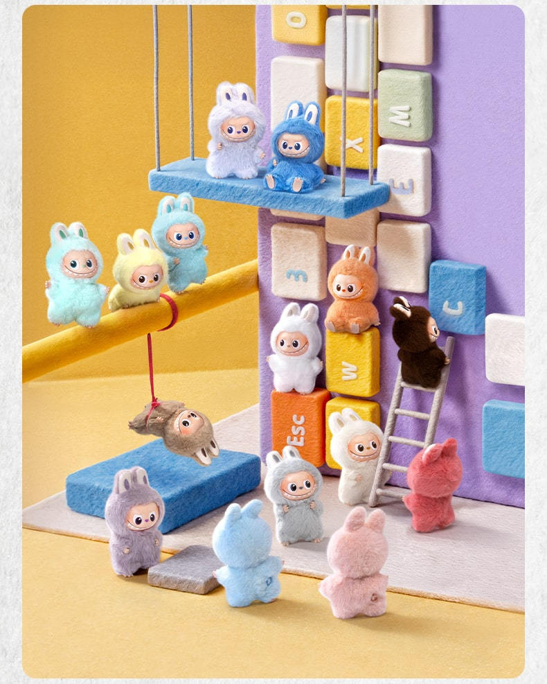 The Monsters labubu Heart Bottom Code Series v4 Pin สําหรับรักไวนิล ...