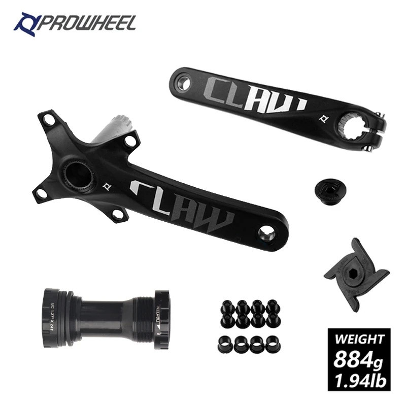 PROWHEEL Hollowtech จักรยาน Crankset 104BCD ขนาด 170/175 มม. สปีซ์ 32 ...