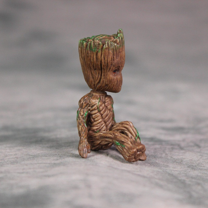 สินค้าใหม่ Galaxy Guard 2 Little Tree Man Groot Groot นั่งท่าทาง Tree ...