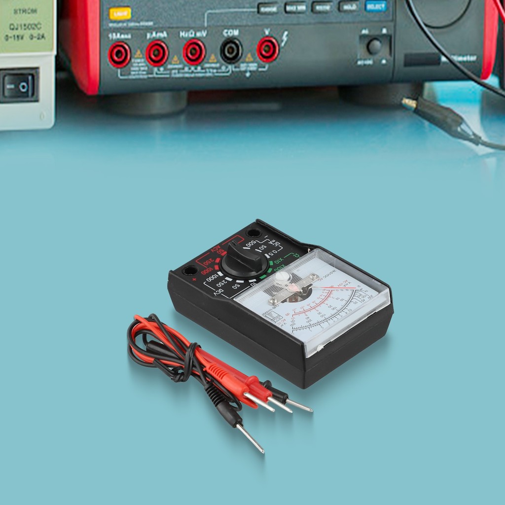 [FBT]DC/AC 1000V โวลต์มิเตอร์ 250mA แอมมิเตอร์ 1KΩ เครื่องวัดความ ...