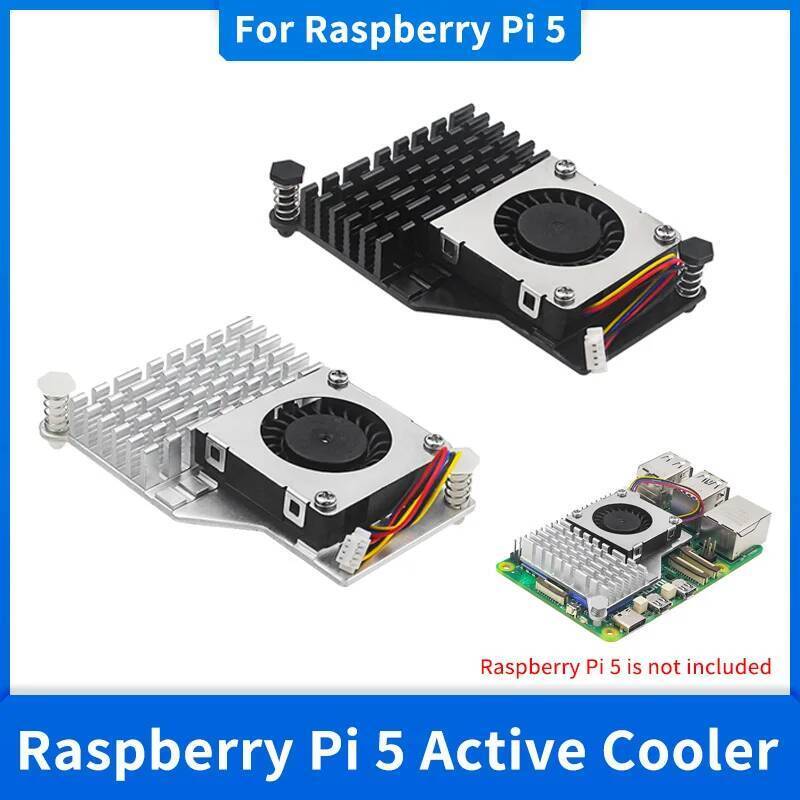 TA Raspberry Pi 5 Active Cooler พัดลมฮีทซิงค์อลูมิเนียมพร้อมพัดลมปรับ ...