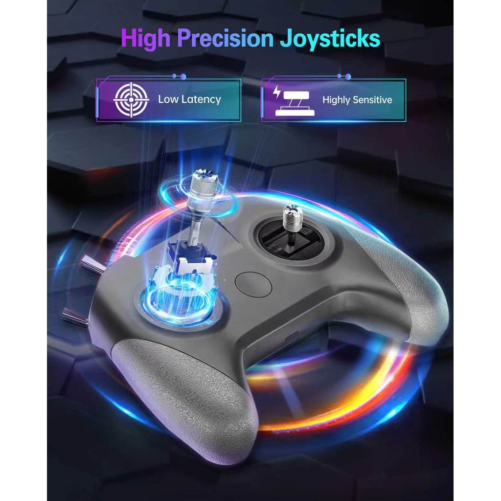 FPV Drone Simulator รีโมทคอนโทรลสําหรับ DJI SkyDive RC Flight Simulator ...