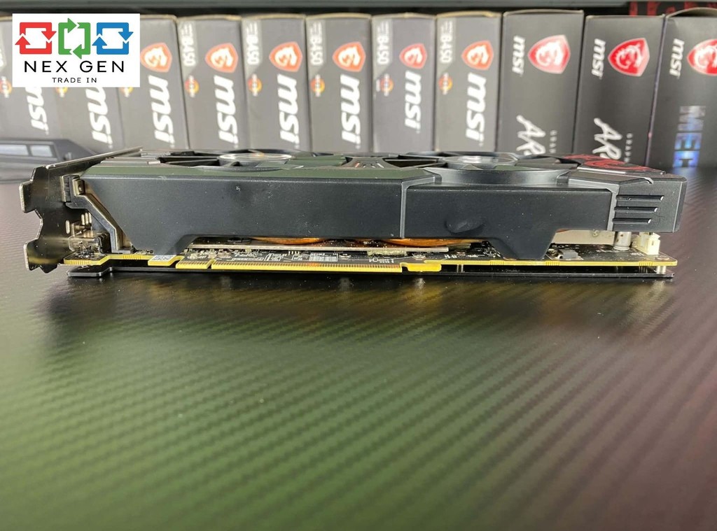 VGA (การ์ดจอมือ 2) POWER COLOR RED DRAGON RADEON RX 570 - 4GB GDDR5 ...