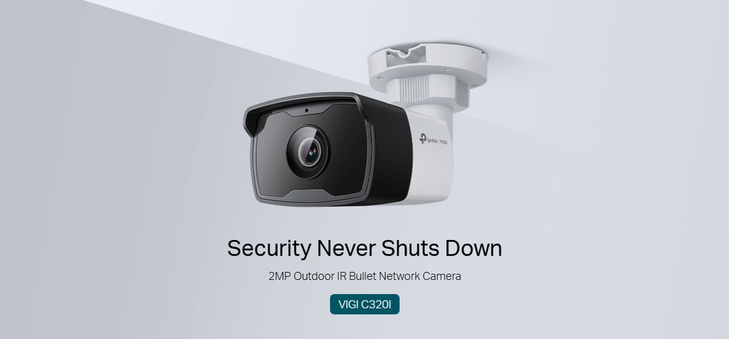 VIGI C320I 2MP OUTDOOR IR BULLET NETWORK CAMERA กล้องวงจรปิดภายนอก ...