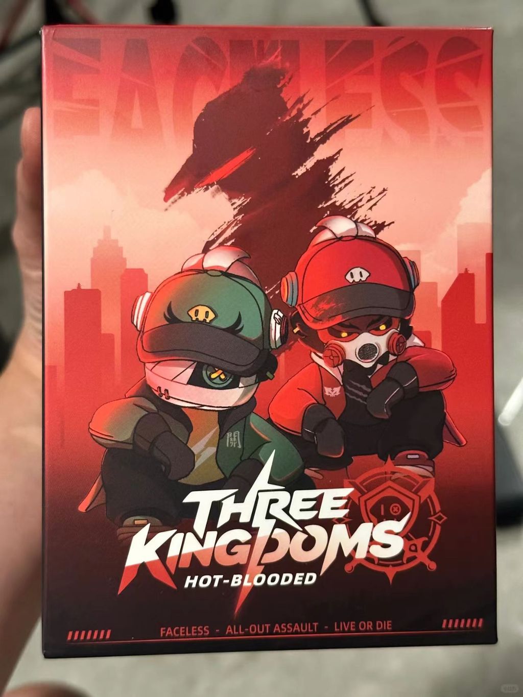 ของแท้ FACELESS Phaseless Hot Blood Three Kingdoms Series Cool อิน ...