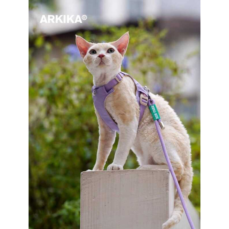 ARKIKA Cat Traction Rope Anti-breakaway Outing เฉพาะเสื้อกั๊กประเภท I ...