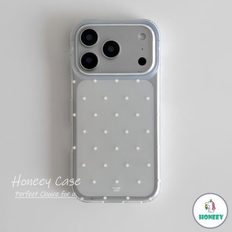 INS Macaroon สี Polka Dot Ultra Thin เคสโทรศัพท์สําหรับ IPhone 18 Pro ...
