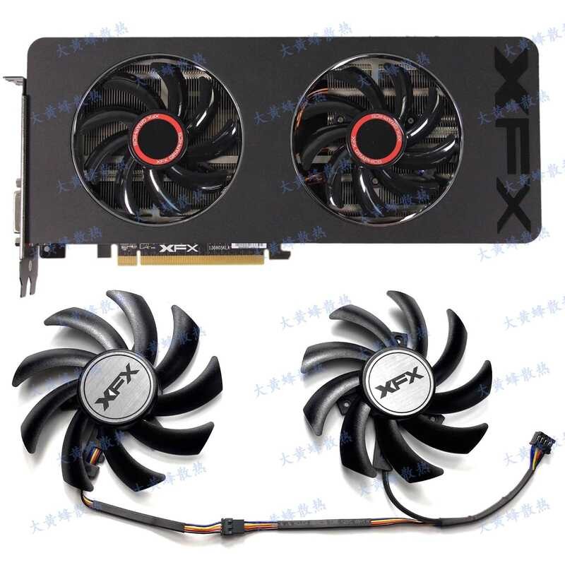 ยี่ห้อใหม่ XFX/XFX R9 390X/R9 390/R9 280X Magic Overseas Version กราฟิก ...