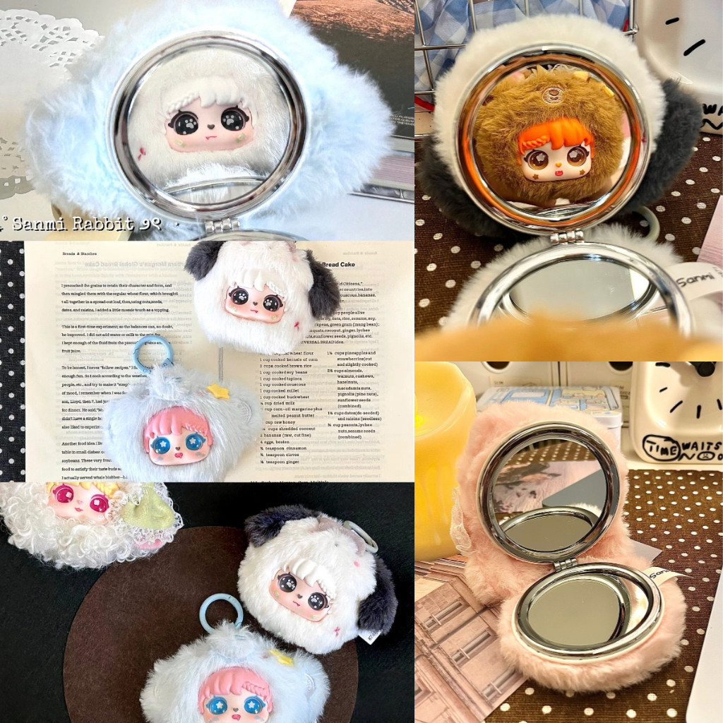 Sanmi Rabbit Makeup Mirror Series ตุ๊กตาตุ๊กตากล่องตาบอด – 1 ชิ้นของ ...