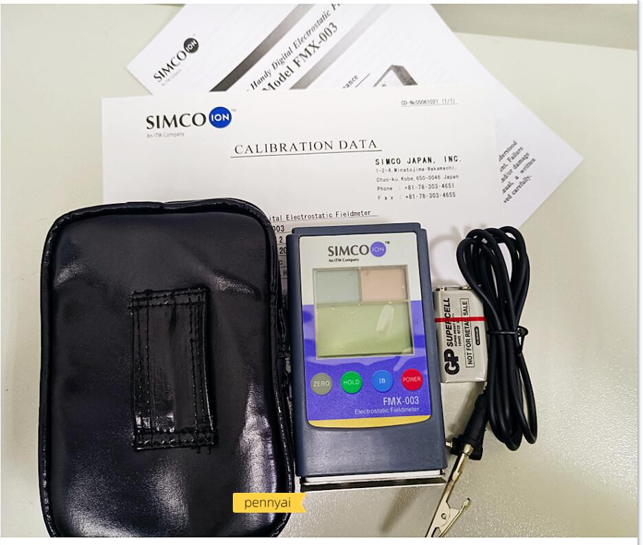 【NEW】 ญี่ปุ่น SIMCO Static Tester พื้นผิวป้องกันไฟฟ้าสถิต Tester FMX ...