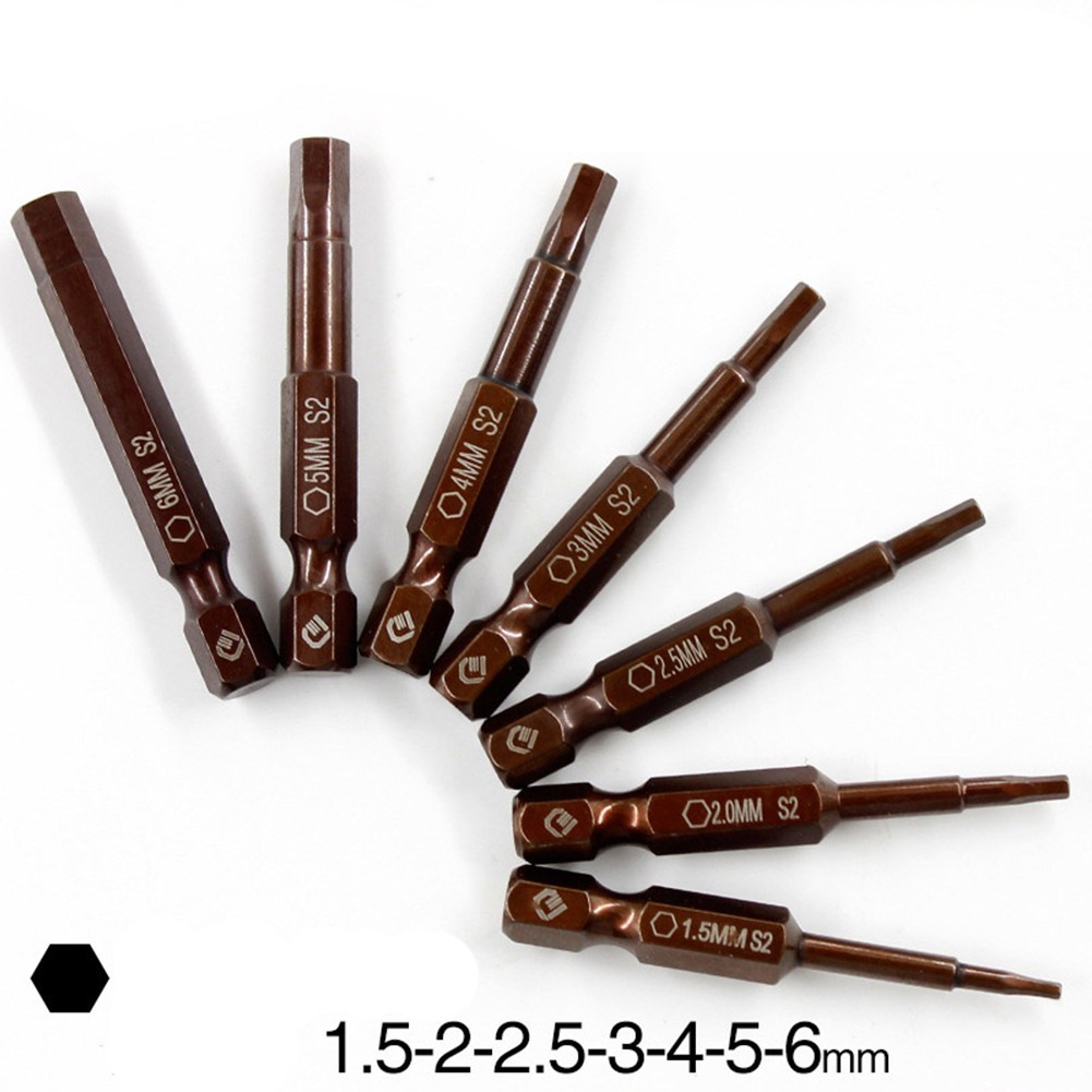 .Driver Bit Set 6-in-1 สำหรับไขควงไฟฟ้า ขนาด 50 มิลลิเมตร | Shopee Thailand