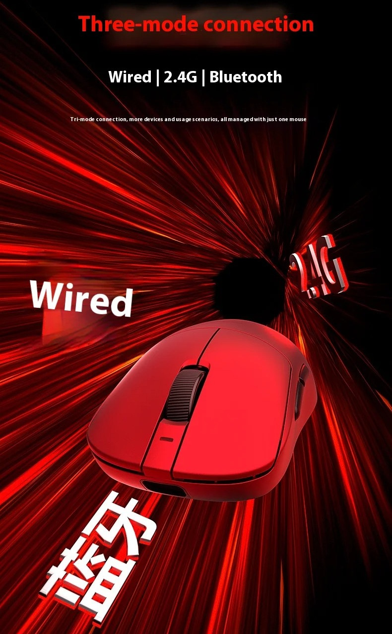 AULA V9 Series PRO Ultra Esports Gaming Mouse ไร้สาย Tri-Mode Bluetooth ...