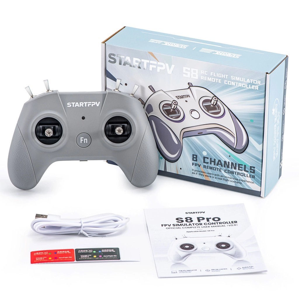 FPV Drone Simulator รีโมทคอนโทรลสําหรับ DJI SkyDive RC Flight Simulator ...