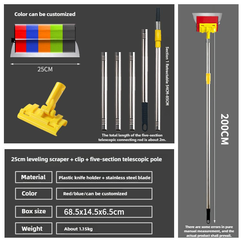 สแตนเลส Putty Leveling Scraper Scraping Putty Leveling เครื่องมือกล่อง ...