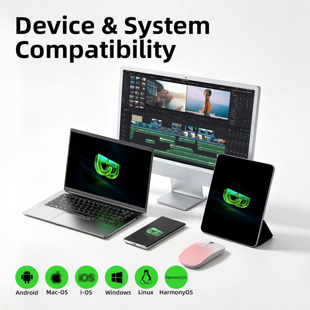 GOOJODOQ Mouse Bluetooth 5.0 and 2.4 GHz Wireless Connection 3 DPI ...