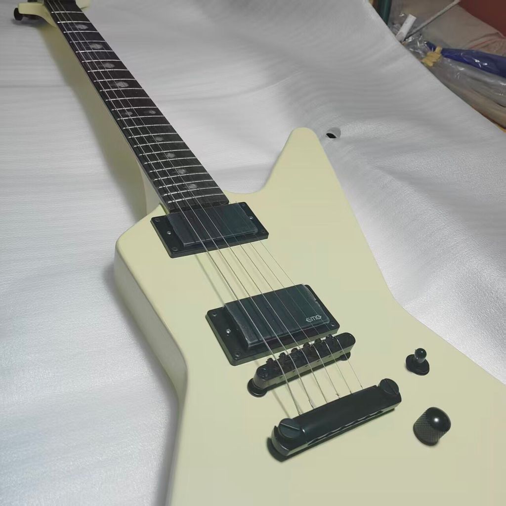 ESP Explorer กีตาร์ไฟฟ้า EMG รถกระบะมือขนาดเล็ก Inlays กีตาร์มืออาชีพ ...
