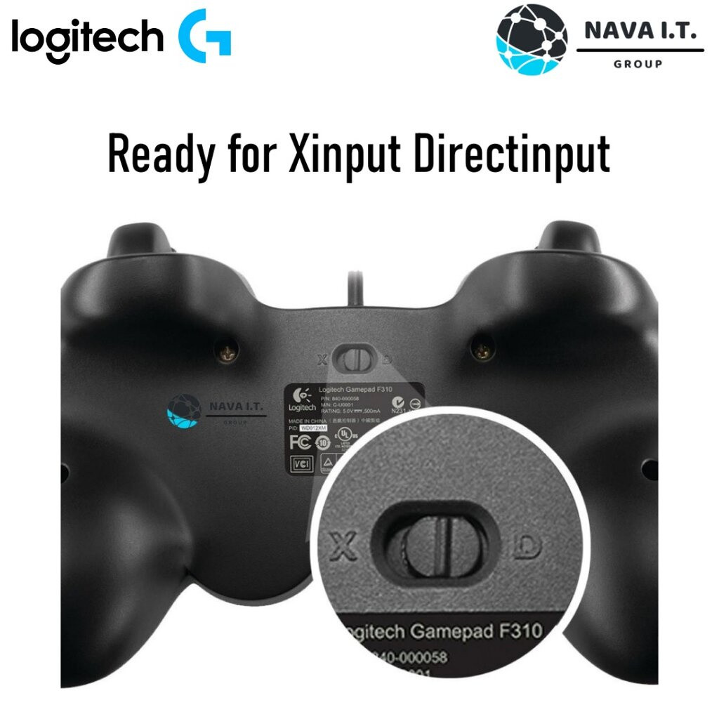 LOGITECH F310 GAMEPAD GAMING CONTROLLER จอยเกมสำหรับ PC | Shopee Thailand