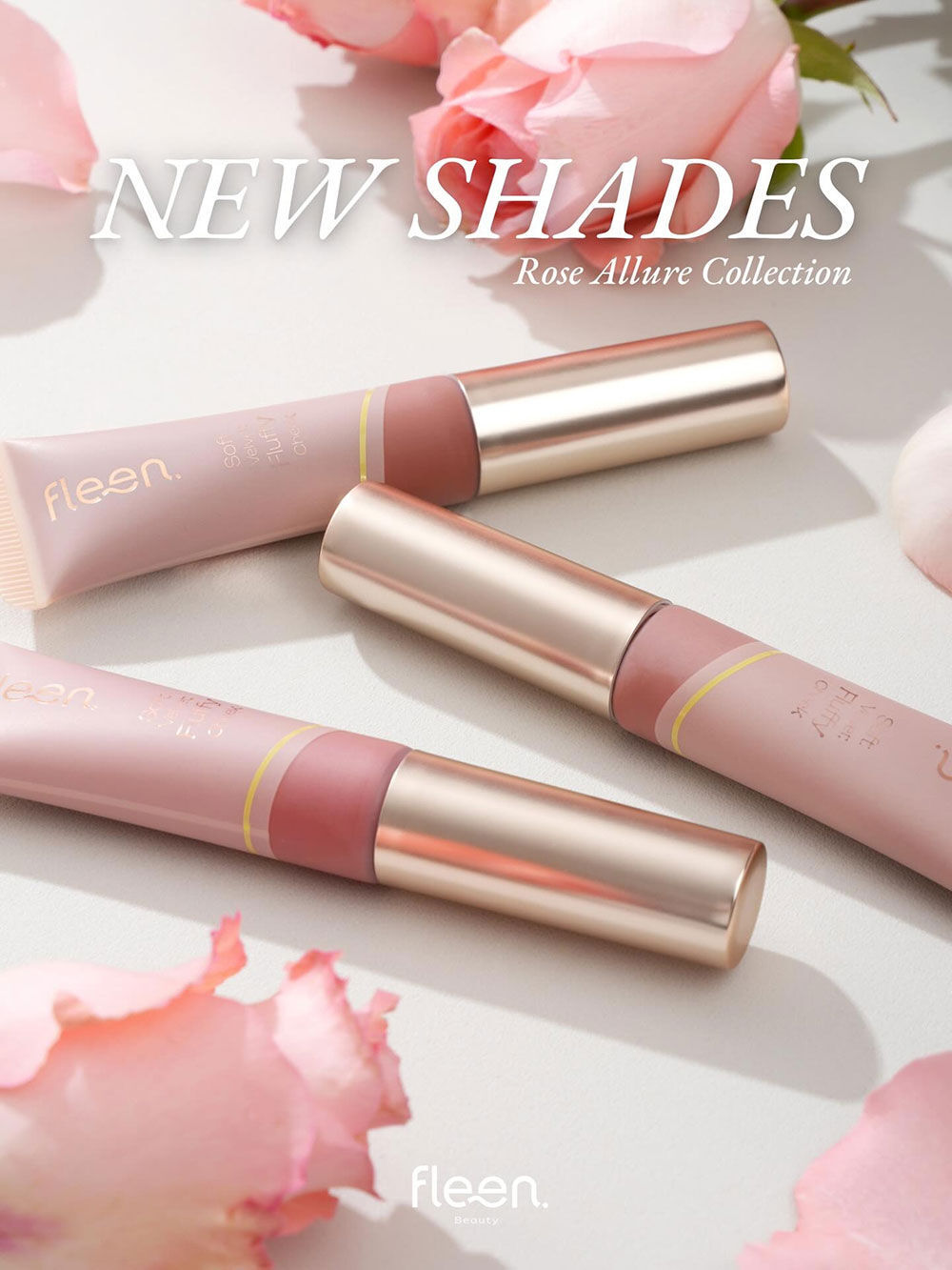 Fleen Beauty Soft Velvet Fluffy Cheek 10g ฟลีน บิวตี้ บลัชออน | Shopee ...