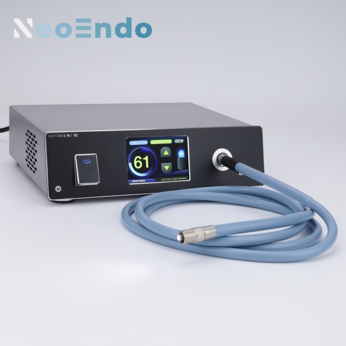 Advanced New Medical 100W LED Light Source For Endoscopy Surgery With 1 ...