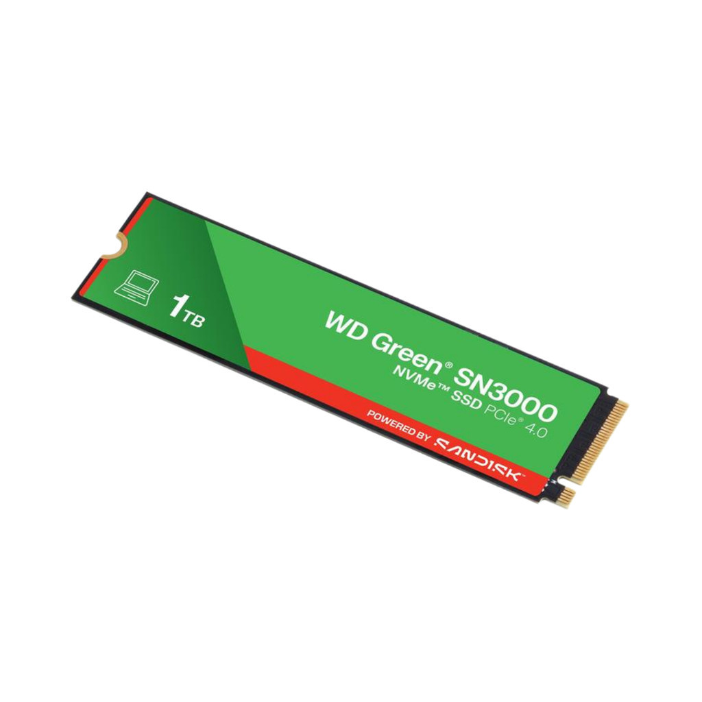 WD SSD (เอสเอสดี) M.2 Green SN3000 NVMe 1TB | Shopee Thailand