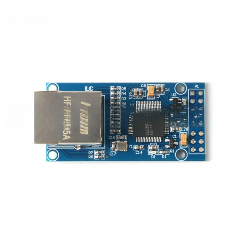1-2 ชิ้น CH9121 Serial to Ethernet เครือข่ายชิปแปลงโมดูล RJ45 ...