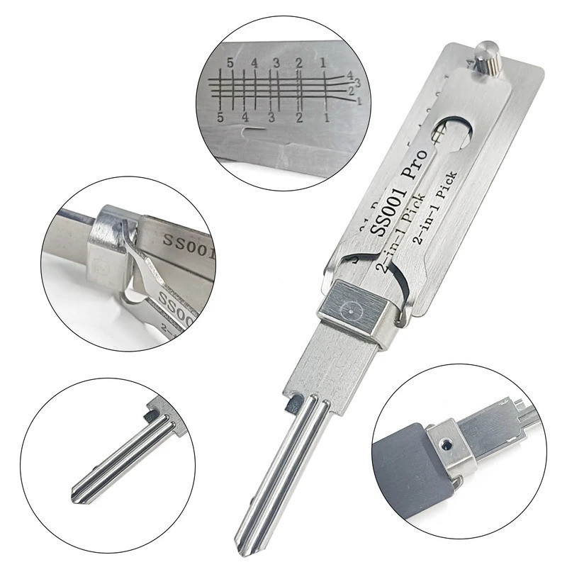 SS001 PRO SS002 PRO Key ถอดรหัสสแตนเลส Precision เครื่องมือ O-ring ...